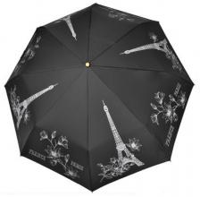 Зонт женский Три Слона 3897-B чёрный