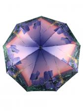 Зонт женский Pretty Mania ZW690 фиолетовый/розовый