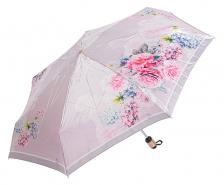 Зонт складной женский автоматический frei Regen 2024 FCS светло-розовый