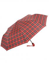 Зонт складной женский полуавтоматический Rain Lucky 722-LAY красный