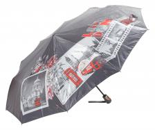 Зонт складной женский автоматический frei Regen 2019 FCS темно-серый