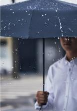 Зонт Xiaomi Everyday Elements Super Wind Resistant Umbrella MIU001 Чёрный 5800523 – фото 2