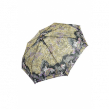 Зонт складной женский полуавтоматический Pasio 7810-01 черно-желтый