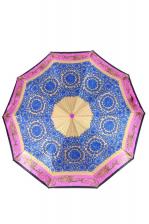 Зонт складной женский автоматический Sponsa 8209 голубой/розовый