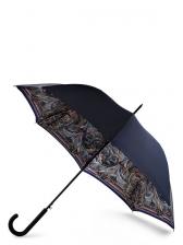 Зонт-трость женский полуавтоматический Eleganzza T-05-29210D Черный