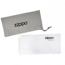 Очки солнцезащитные ZIPPO OB76-01, унисекс, коричневые, оправа, линзы и дужки из поликарбоната – фото 1