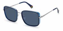 Солнцезащитные очки мужские Polaroid PLD 6149/S/X синие