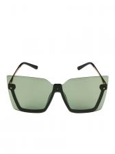 Солнцезащитные очки женские Pretty Mania DD042 зеленый/золотистый
