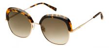 Солнцезащитные очки женские Max Mara MM NEEDLE V, коричневые/золотистые