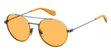 Солнцезащитные очки унисекс POLAROID PLD 6056/S серебристые