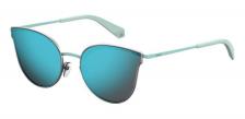 Солнцезащитные очки женские POLAROID PLD 4056/S серебристые