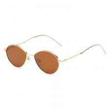 Солнцезащитные очки Kawaii Factory Капля коричневые