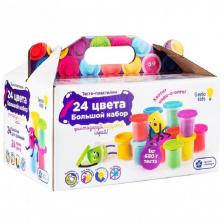 Dream Makers Тесто для лепки Genio Kids 24 цвета по 70 г