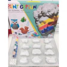 Детский набор для окрашивания гипса Gypsum Paint