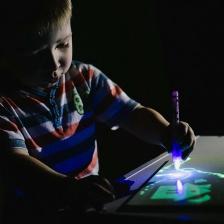 Волшебный планшет для рисования светом Magic Light, А4 (21х30 см) – фото 3