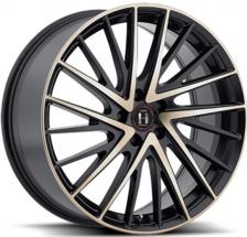 Колесный диск HARP Y-697 8.5x20/5x112 ET35 D66.6 SATIN-BLACK-W-MACHINED-FACE-AND-TINTED-CLEAR