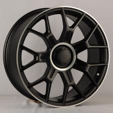 Колесный диск Powcan Y1188 8.5x20/5x112 D66.6 ET35 Black Matt with Lip Polish