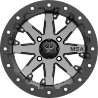 MSA M21 LOK Charcoal Tint, R14x7, 4x137 диск колесный с бедлоком для квадроциклов BRP Can-Am M21-04737 MSA M21 LOK Charcoal Tint, R14x7, 4x137 диск колесный с бедлоком для квадроциклов BRP Can-Am M21-04737