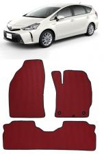 Toyota Prius Alpha (ZVW40) рестайлинг правый руль 5 мест 2014 - н.в. коврики EVA Smart Комплект в салон Toyota Prius Alpha (ZVW40) рестайлинг правый руль 5 мест 2014 - н.в. коврики EVA Smart Комплект в салон