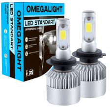 Комплект ламп LED Omegalight Standart H3 2400lm (2шт)OLLEDH3ST-2