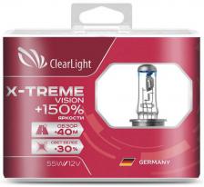Лампа автомобильная галогенная Clearlight H9 12V-65W Night Laser Vision + 200%, 2 шт (MLH9NLV200)
