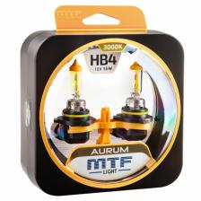 Лампы галогенные MTF Light HB4 (9006) 12V 55W Aurum HAU12B4