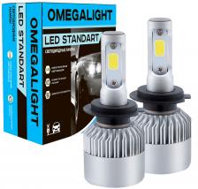 Комплект ламп LED Omegalight Standart H27 (880) 2400lm (2шт)OLLEDH27ST-2