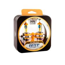 Лампа Галогенная H4 12v 60/55w Aurum (Комплект 2шт) MTF HAU1204