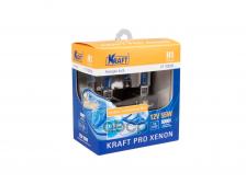 Автолампа H1 12v 55w (P14,5s) Kraft Pro Xenon (2шт. Блистер) Kraft KT700206