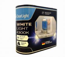 Лампа галогенная автомобильная Clearlight 55W WhiteLight 2 шт (MLH3WL)