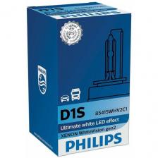 Лампа автомобильная ксеноновая Philips 85415WHV2C1, D1S, 12В, 55Вт, 5000К, 1шт
