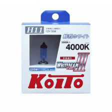 Лампа KOITO Whitebeam комплект h11 12v 55w (100w) 2 шт. P0750W