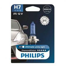Лампа автомобильная Philips Diamond Vision H7 55Вт 12V 5000K