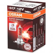 Лампа автомобильная галогенная Osram 62261SBP, H7, 12В, 1шт