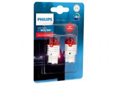 Лампа Philips Ultinon Pro3000 W21/5W 12V-LED Red W3x16q (2 штуки) 11066U30RB2