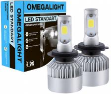 Комплект ламп LED Omegalight Standart HB3 2400lm (2шт)OLLEDHB3ST-2