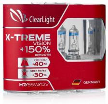 Лампа галоген ClearLight H11 X-treme Vision +150% ,2 шт, DUOBOX