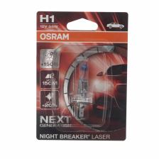 Автолампа osram h1 55 p14.5s+150% night laser 3500k 12v, 1, 10 64150nl-01b