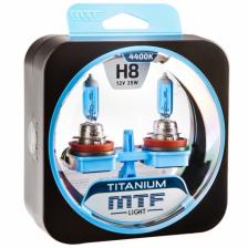 Лампы галогенные MTF Light H8 12V 35W Titanium HTN1208
