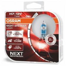 Лампа 64210NL-HCB 55W 12V PX26D H7 BOX2 (на 150% больше света на дороге) NIGHT BREAKER LASER OSRAM Лампа 64210NL-HCB 55W 12V PX26D H7 BOX2 (на 150% больше света на дороге) NIGHT BREAKER LASER OSRAM