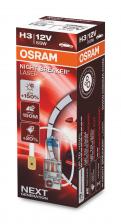 Лампа H3 12v (55w) Night Breaker Laser, 1шт, Картон OSRAM арт. 64151NL