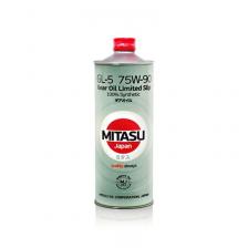 Масло трансмиссионное MITASU GEAR OIL GL-5 LSD 75W-90 1 л