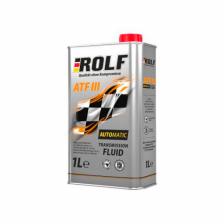 Трансмиссионное масло ROLF ATF III 1л