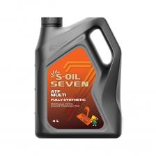 Трансмиссионное масло atf multi 4 л s-oil seven e107987