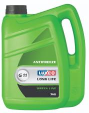 Антифриз LUXЕ -40 LONG LIFE G11 (зеленый) 3кг