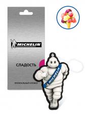 Ароматизатор воздуха MICHELIN, подвесной, картонный, 2D Premium, сладость, 31944