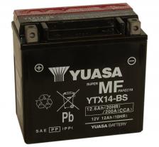 Аккумулятор Yuasa YTX14-BS 12В 12Ач 200CCA 150x87x145 мм Прямая (+-)