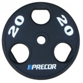 Precor FM\UPP Олимпийский диск в уретане с логотипом 20 кг