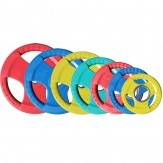 Набор цветных олимпийских дисков 51 мм ZSO 1,25-25 кг (общий вес 157,5 кг) с хватами
