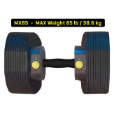 MX Select MX-85 Гантели наборные, вес 5.6-38.6 кг, 2 шт без стойки – фото 3